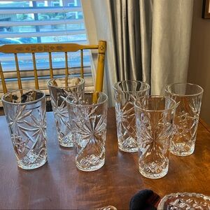 Vintage Star of David Six  Tumblers